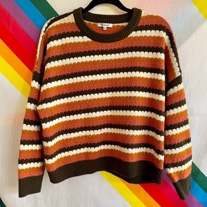 Madewell Striped Beacontree Sweater Size XXL